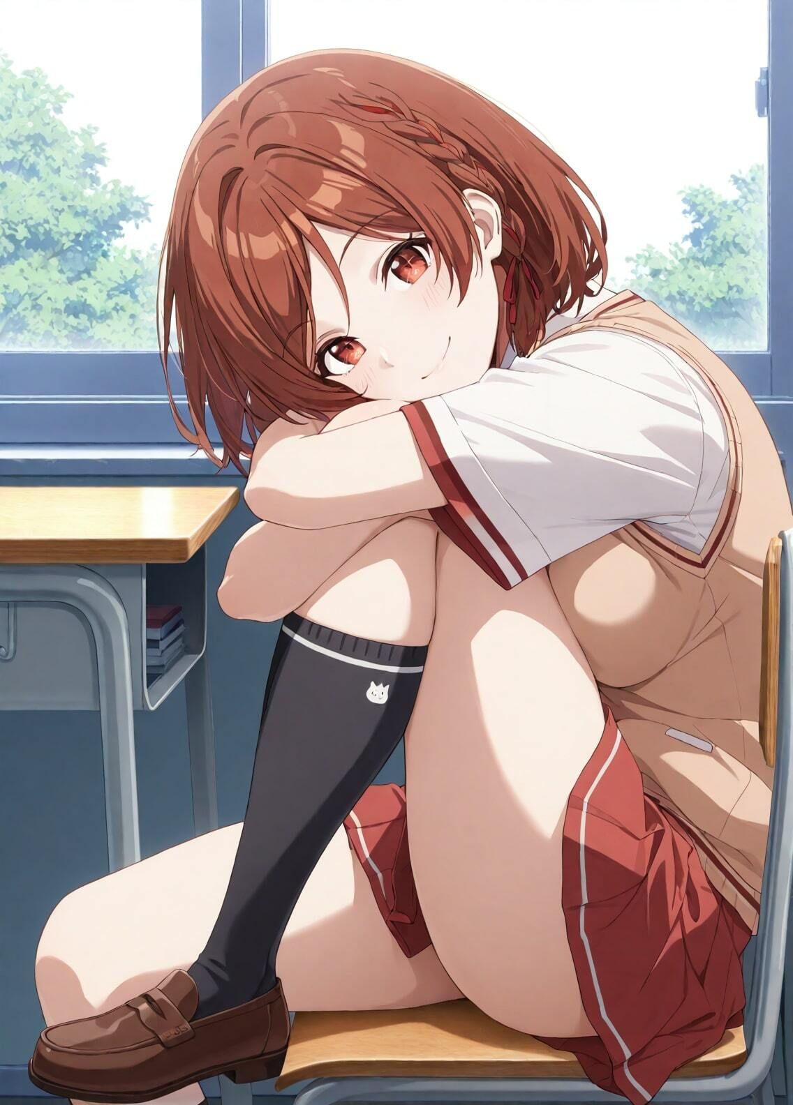 サンプル画像5:「クラスの大嫌いな女子と結婚することになった」桜森朱音セクシー写真集2（全500枚）(人の海) [d_530904]