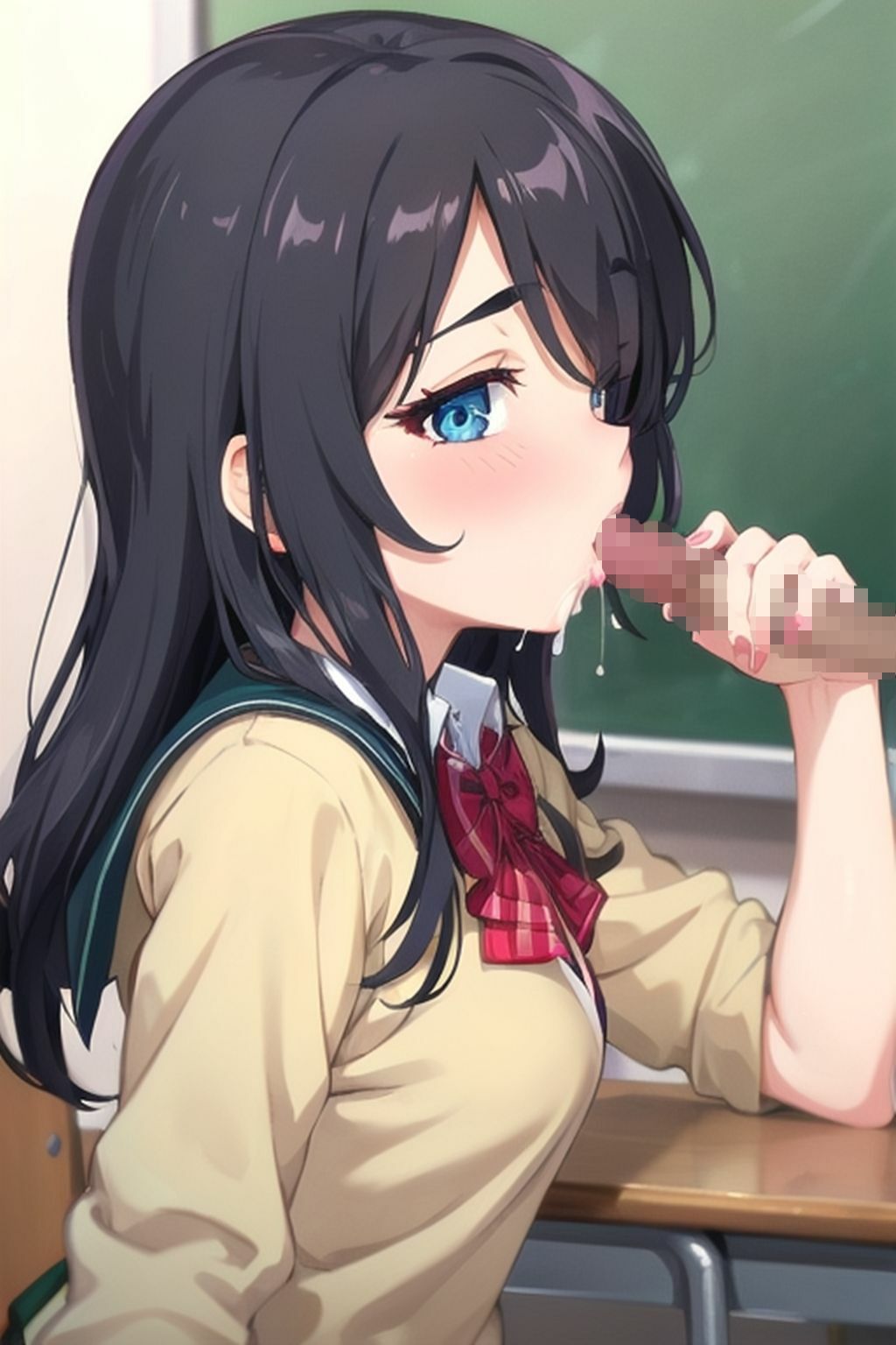 サンプル画像4:俺にだけグイグイくるクラスの陰キャ女子と放課後えっち。(くまとねこ屋) [d_530966]