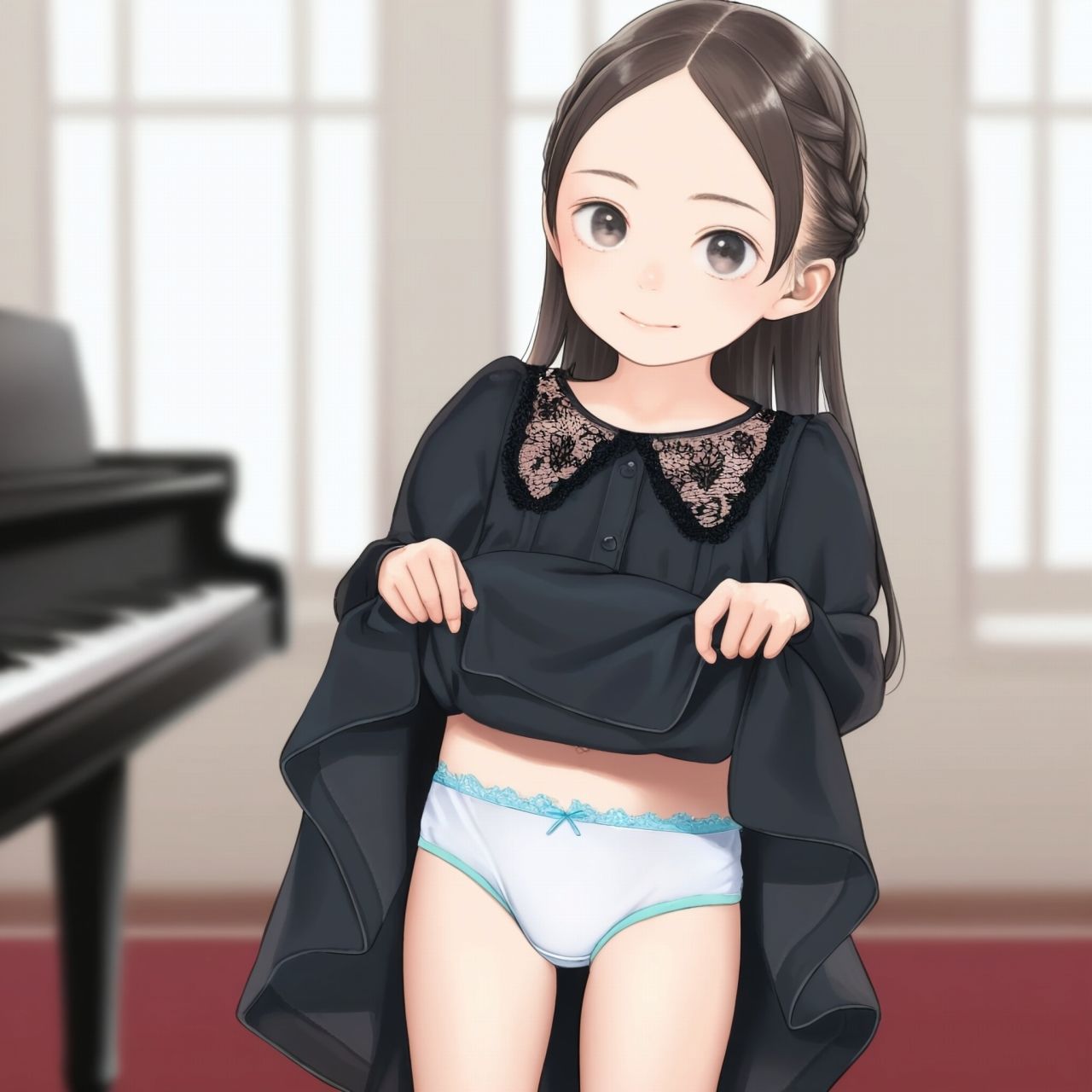 サンプル画像4:ピアノ発表会の追加得点(ジャングルジム) [d_530977]