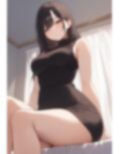 縦ニットセーター 着エロ パンチラCG集 画像5