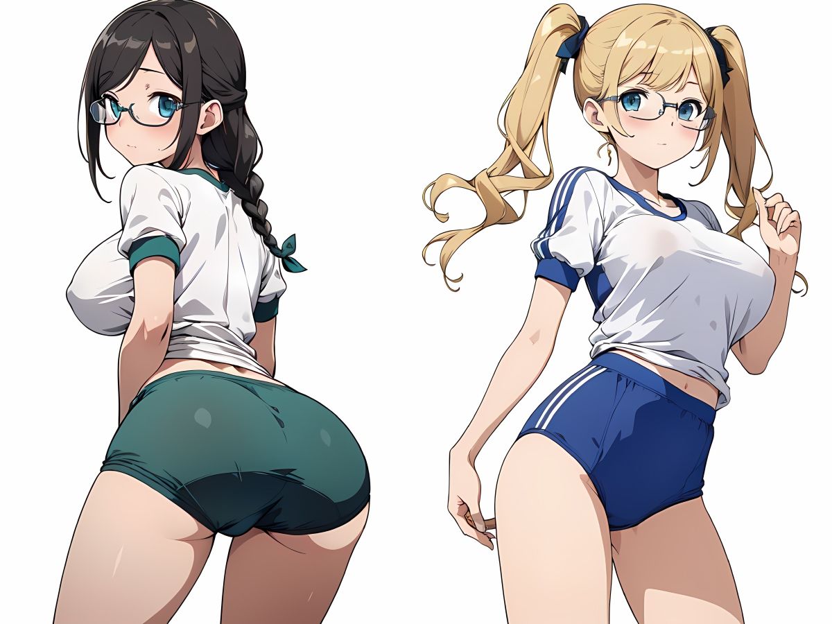 サンプル画像6:気まぐれAI眼鏡ッ娘コスプレランダム002(牡丹桜) [d_531048]