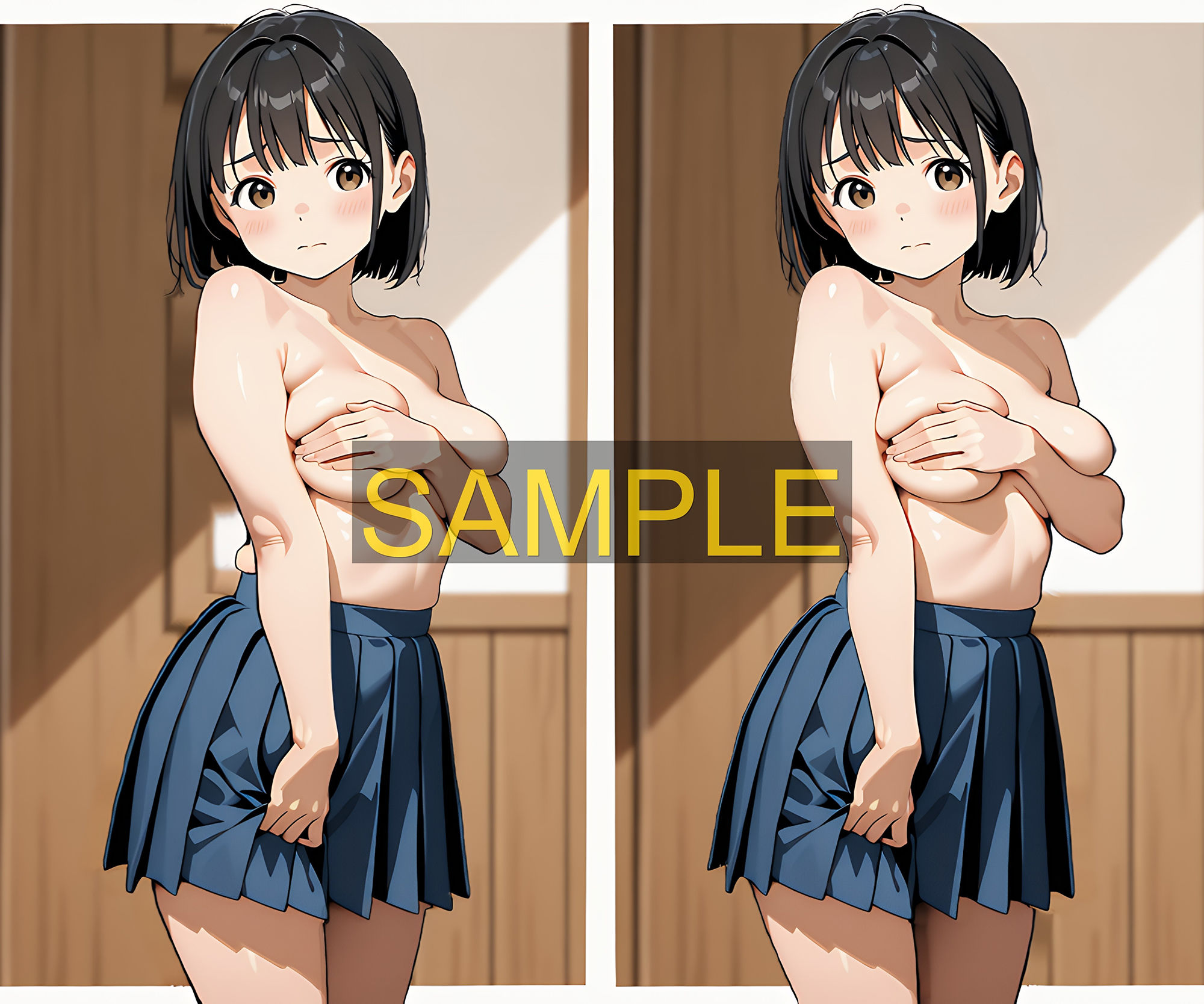 【エロ漫画】厳選！！【自然な視力回復法！ 】3D x VR 画像  秘密のご奉仕レッスン  〜セクシー衣装での特別なご奉仕 Vol.1〜6