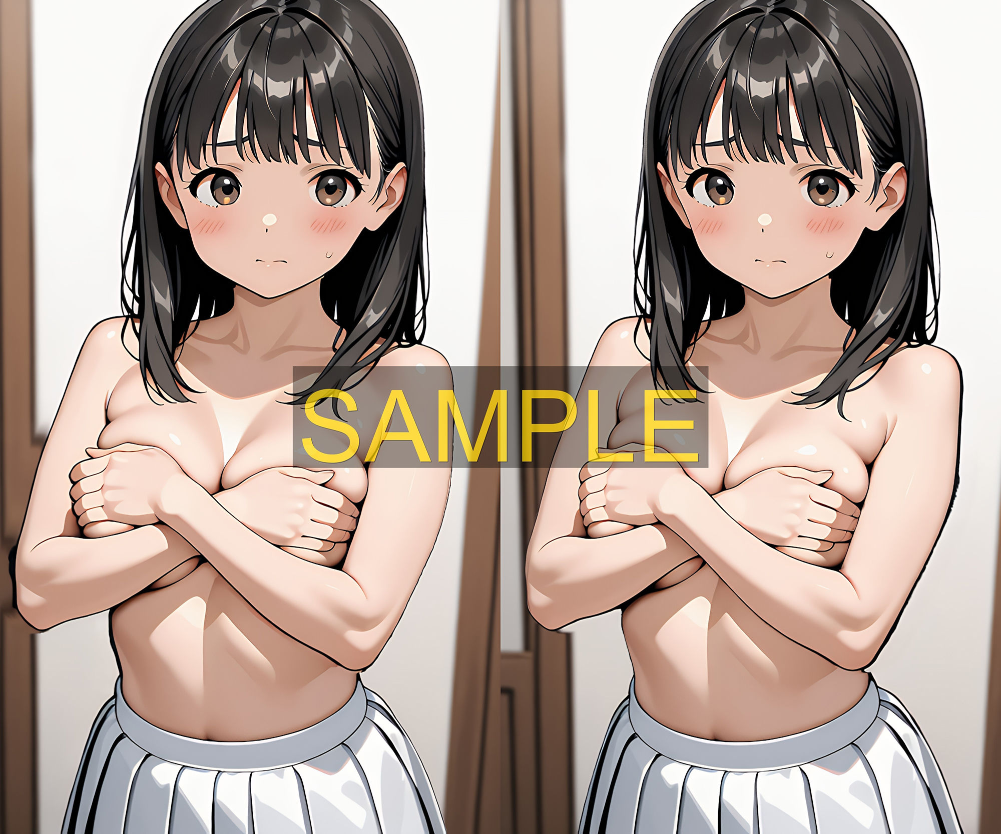 【エロ漫画】厳選！！【自然な視力回復法！ 】3D x VR 画像  秘密のご奉仕レッスン  〜セクシー衣装での特別なご奉仕 Vol.1〜7