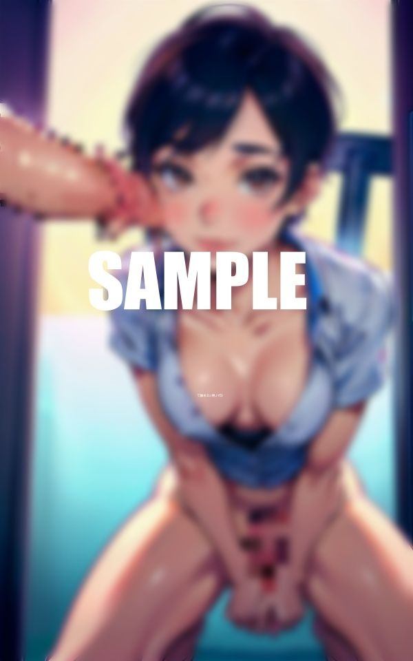 サンプル画像1:淫乱学級  いやらしい熟女教師たちの性教育(AI美女LABO.26) [d_531108]