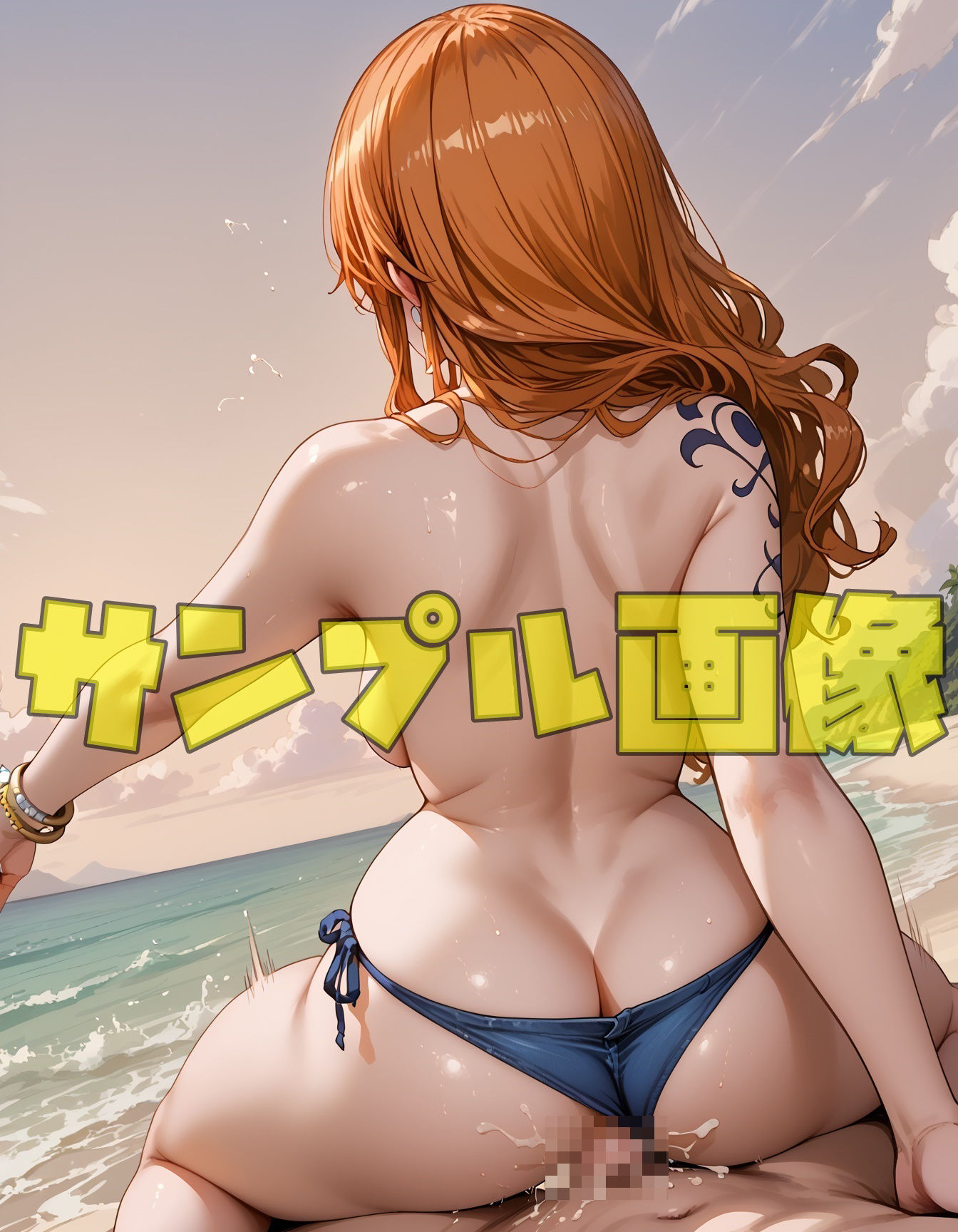 サンプル画像4:泥棒猫のビーチはサカり場 ACT.2(ツチノコ工房) [d_531219]