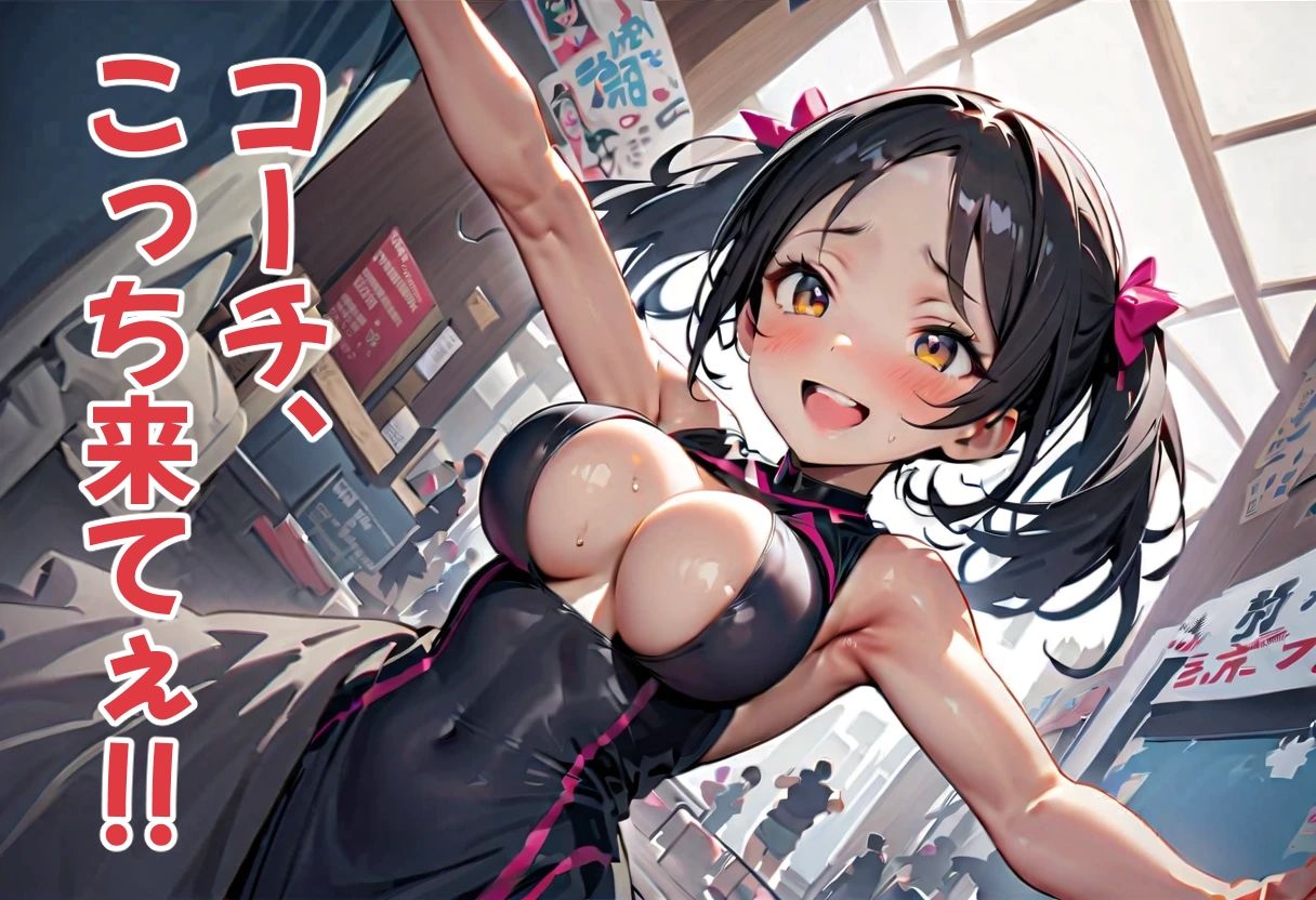 サンプル画像5:足パパがイク！  レスリング編(コーンパン) [d_531284]