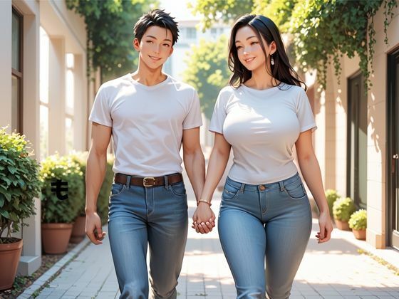 サンプル画像1:巨乳妻を義父が寝取る(妄想100％) [d_531296]