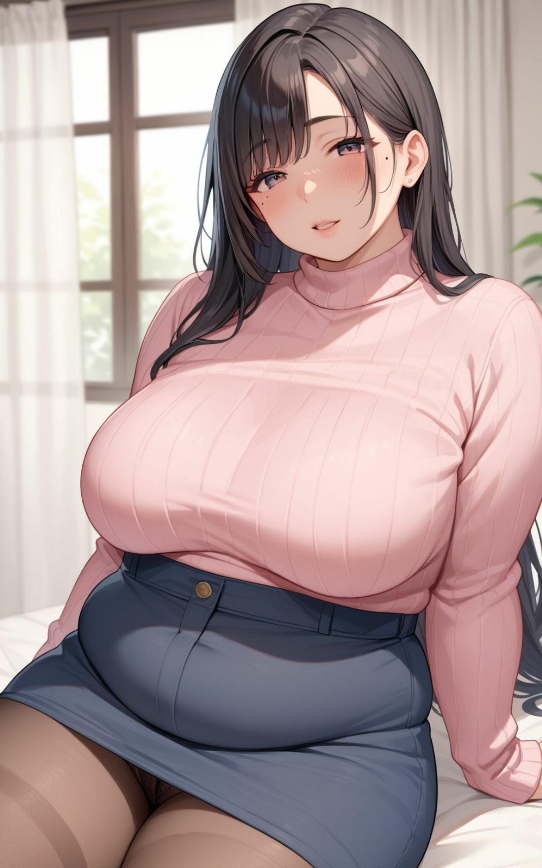 サンプル画像1:豊満人妻 〜太っても他人棒で中出しセックス〜(ゆりぴー) [d_531308]