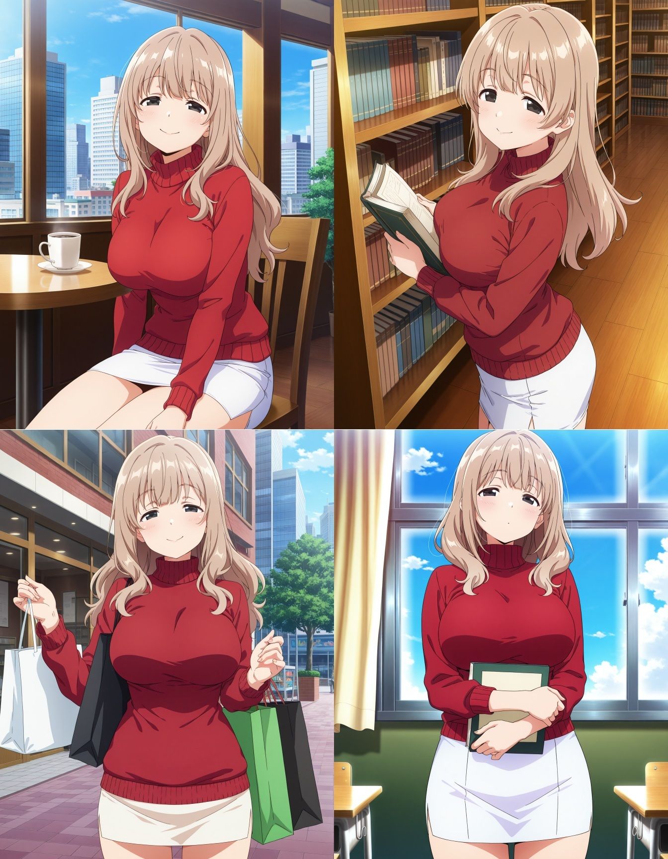 サンプル画像1:女教師の日常(未知なる世界の探究者) [d_531337]