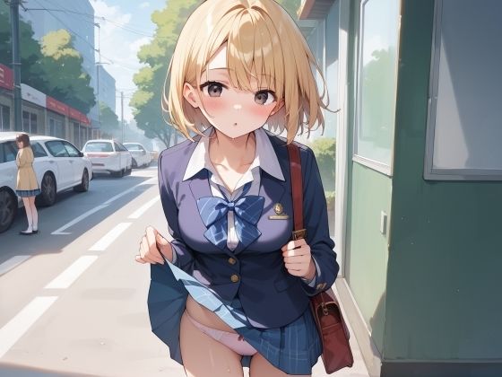 サンプル画像2:他人の肉棒で中イキする金髪ギャル(よしイクぞうさん) [d_531480]