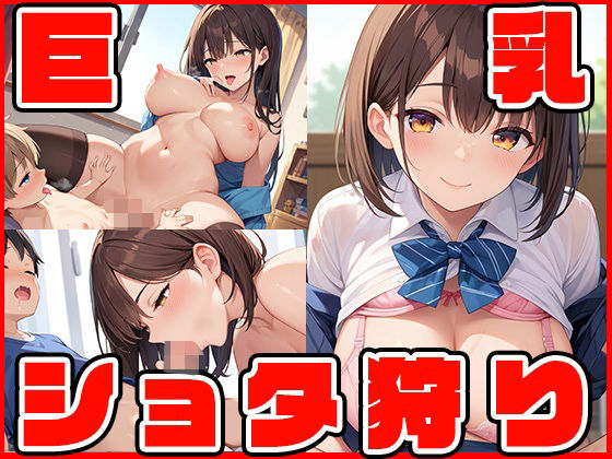 【巨乳JKのクラスメイトはショタ狩りをしているらしい】　by　青空楽園