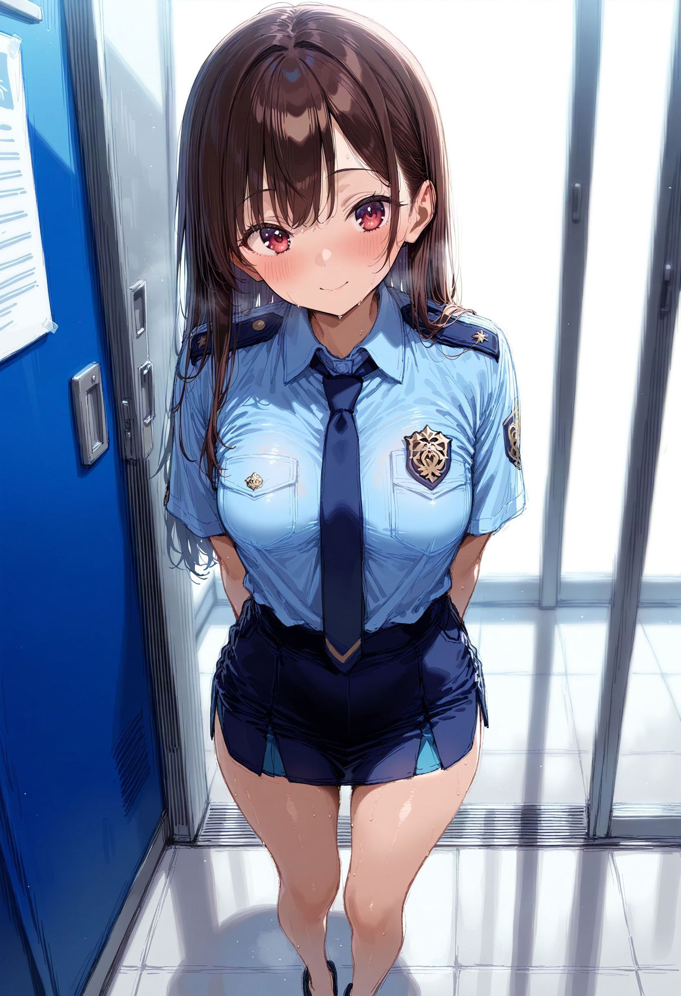 サンプル画像1:ギャルと婦人警官と性交(AIrast Office) [d_531506]