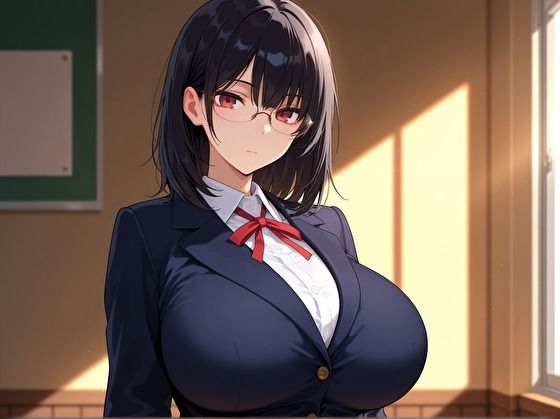 無感情爆乳メガネちゃんと汗だくセックスするまで【machua】