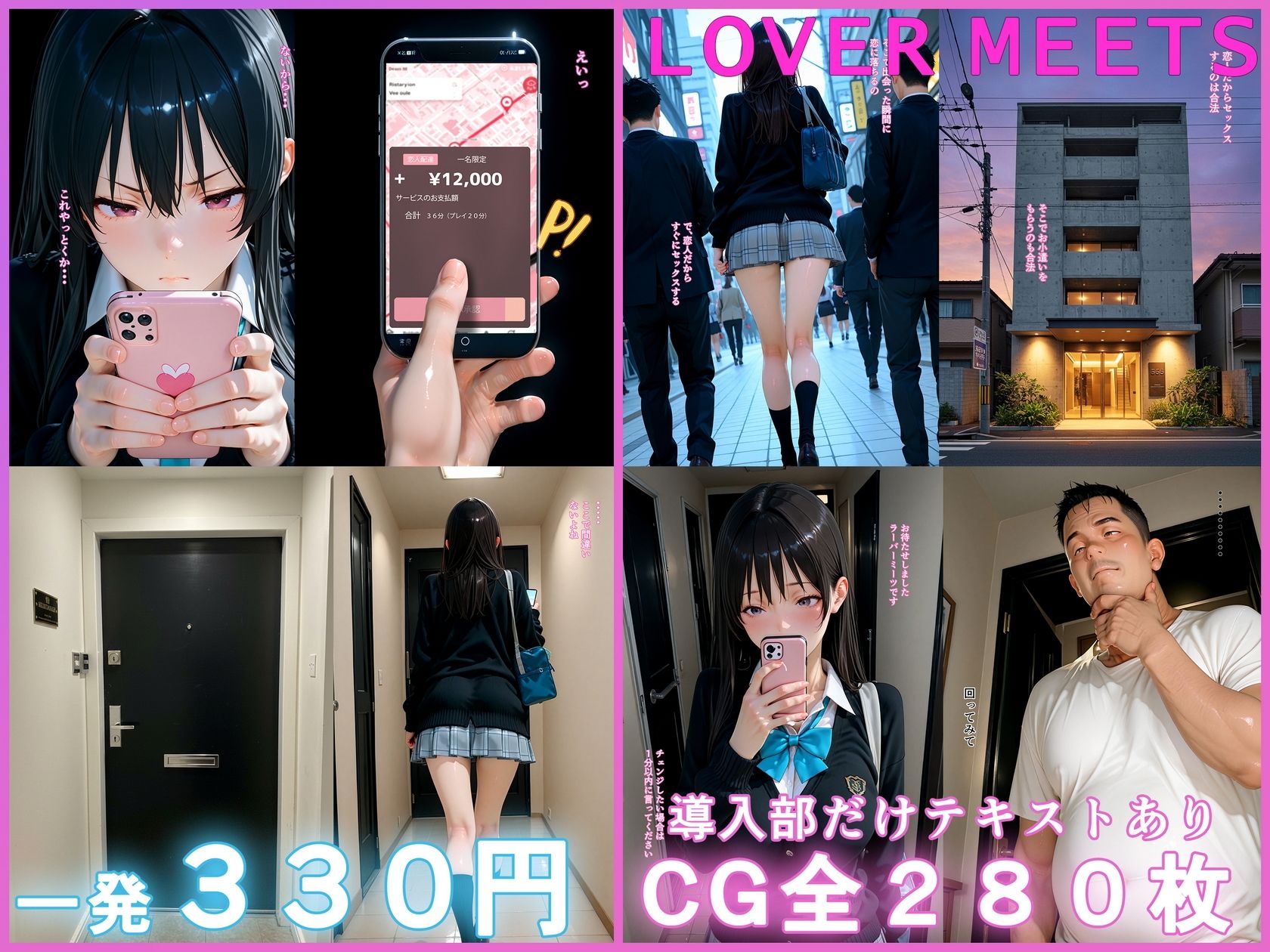 サンプル画像3:LOVER MEETS(AI-jison) [d_531673]