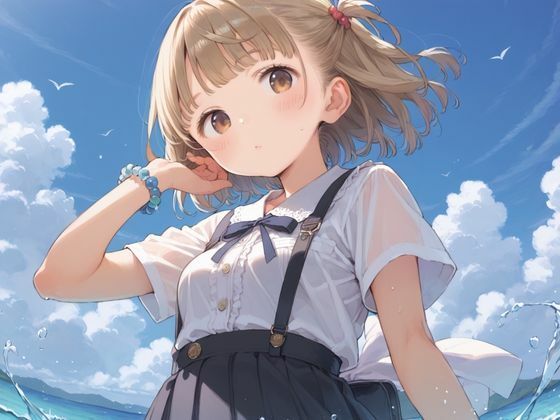 サンプル画像1:金髪ロリ少女の見習い性処理係〜立派な穴になります〜(おまんこぽん) [d_531717]