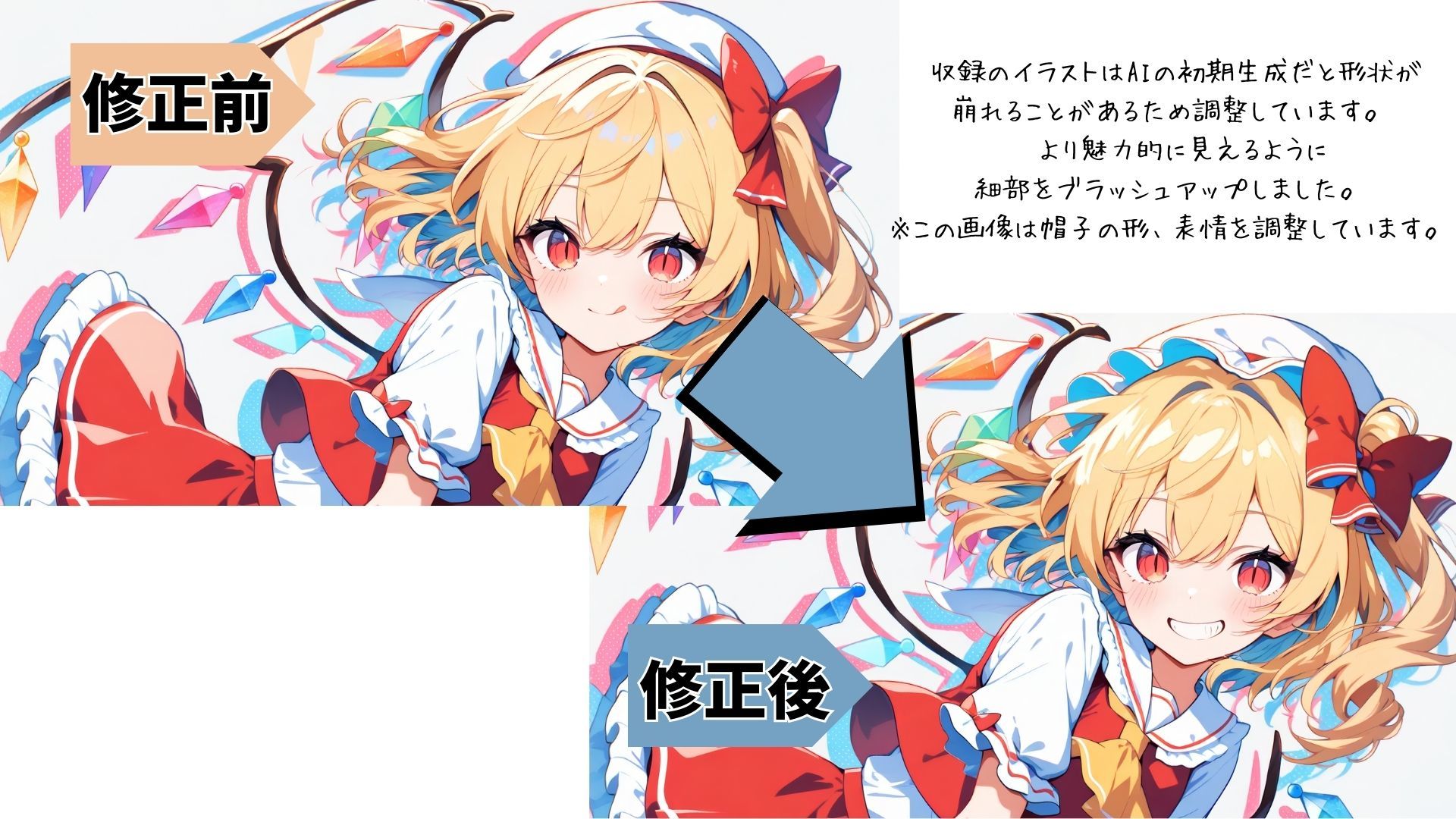 フランドール 東方PCイラスト壁紙集vol.1‐Cute‐ 画像1