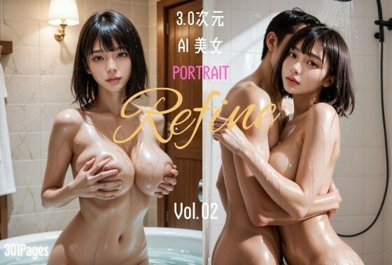 3.0次元AI美女 PORTRAIT Refine VOL.02  AI SEX ポーズ集【KEI diffusion】