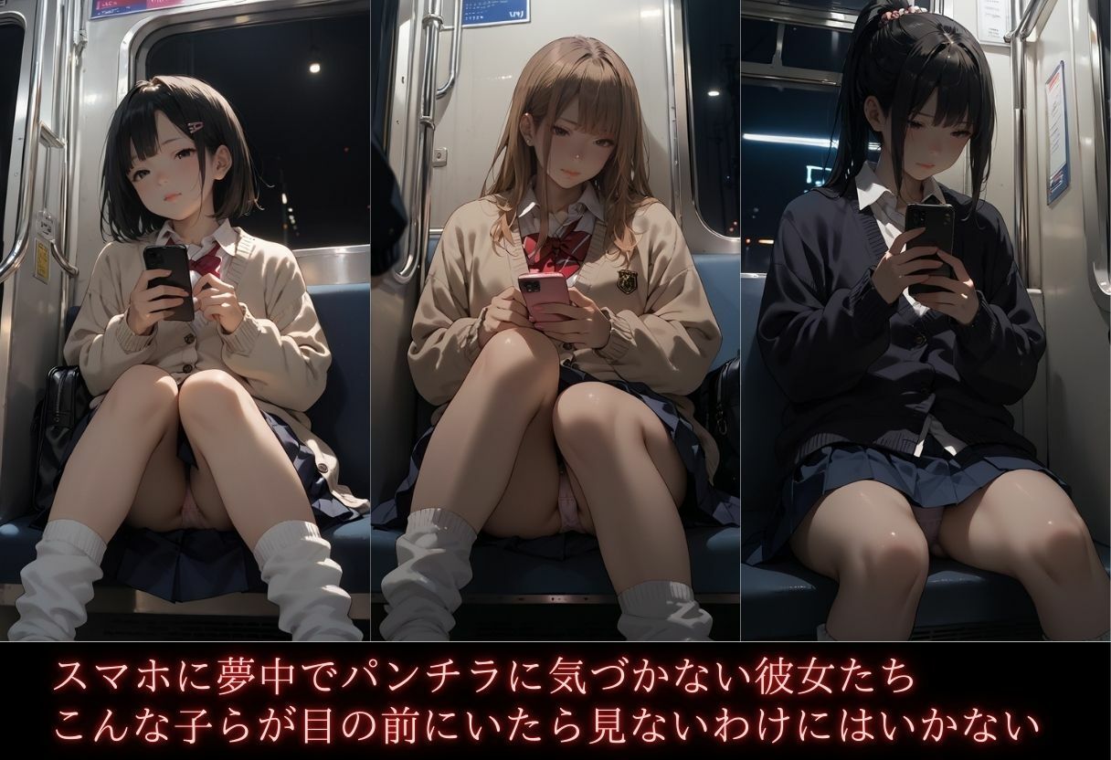 サンプル画像2:【電車痴●】閉ざされた車内の罠(かすてら) [d_531762]