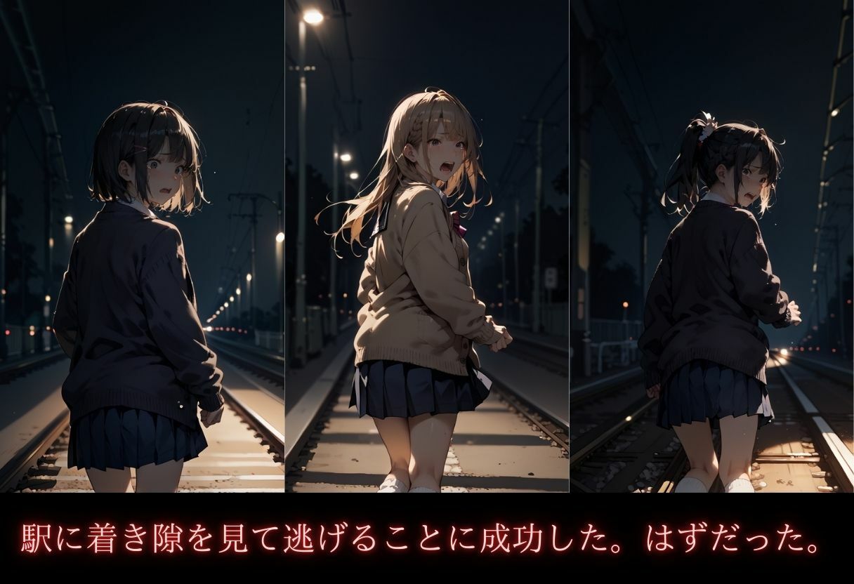 サンプル画像6:【電車痴●】閉ざされた車内の罠(かすてら) [d_531762]