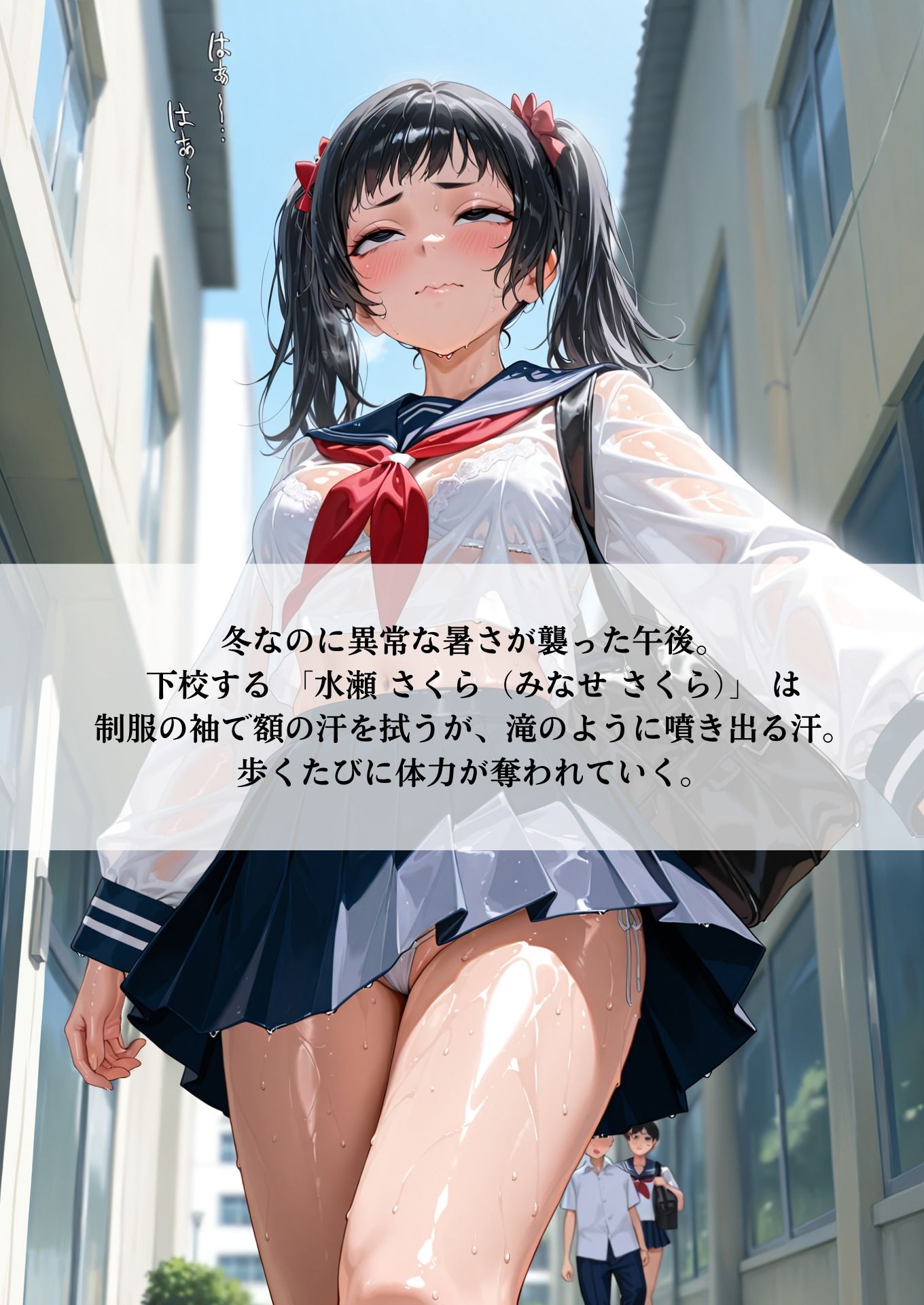 サンプル画像1:体液ドロドロ汗だく輪●(AI美女あむ) [d_531766]