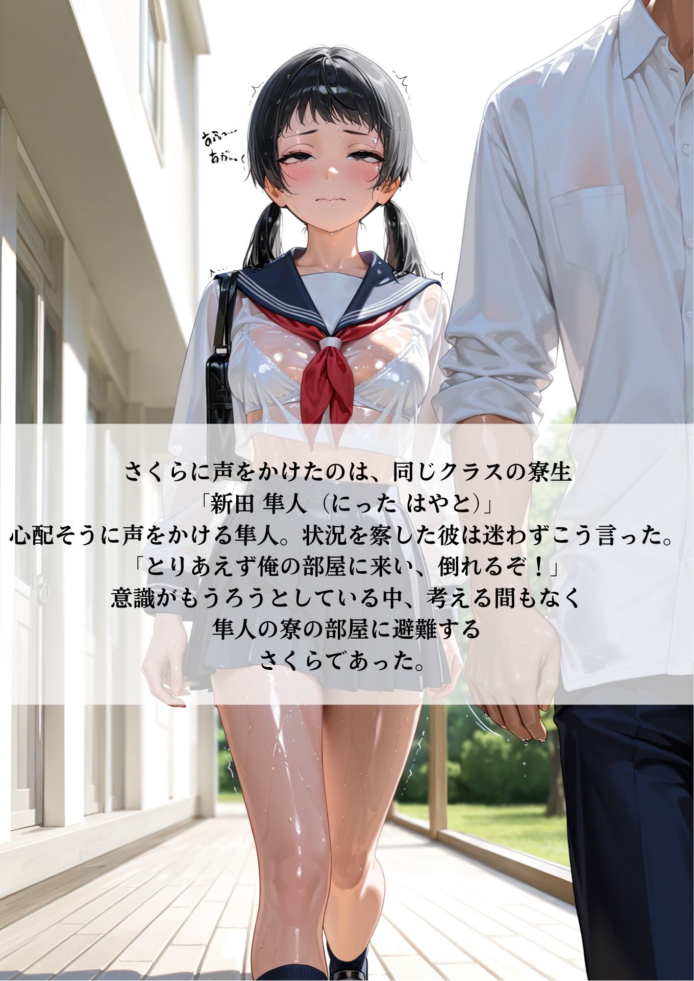 サンプル画像2:体液ドロドロ汗だく輪●(AI美女あむ) [d_531766]