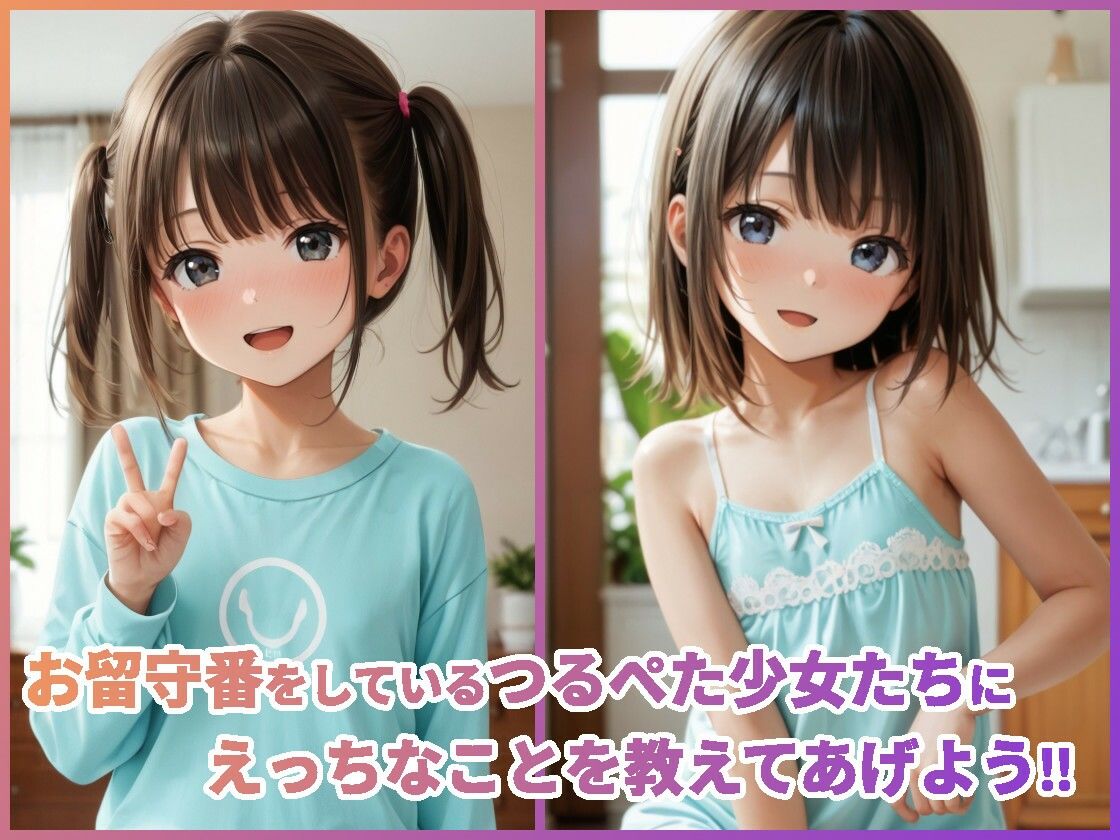 つるぺた少女と一緒にお留守番してみた いんもら エロ画像2
