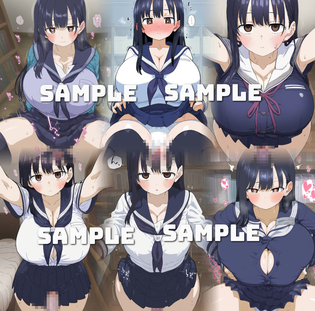 サンプル画像5:【500枚】でっかい女優とハメ撮りえろ動画in図書館｛21｝〜山田○奈といつまでもどちゅどちゅSEX〜(鼉カメラふぱぁん) [d_531775]