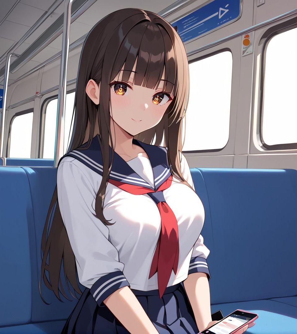 サンプル画像1:ド淫乱生徒会長橘さん(謎の光) [d_531798]