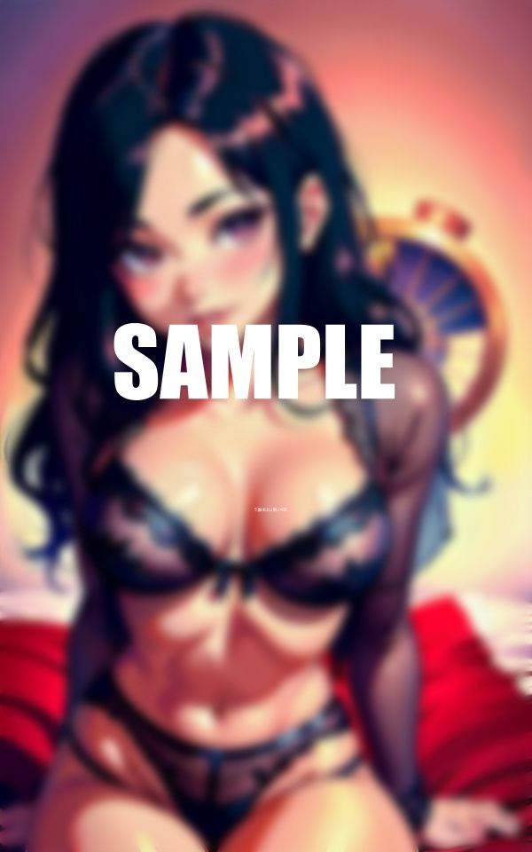 サンプル画像4:艶っぽすぎる彼女のお母さんの我慢できない誘惑(AI美女LABO.27) [d_531828]