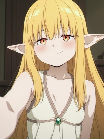 サンプル画像1:葬送のフリーレンのゼーリエから送られてきた自撮り写真(自撮りサークル  イカスミ工房) [d_531867]