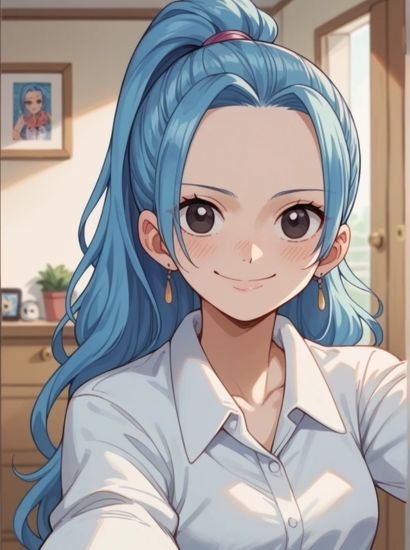 ONE PIECEのネフェルタリ・ビビから送られてきた自撮り写真 画像1