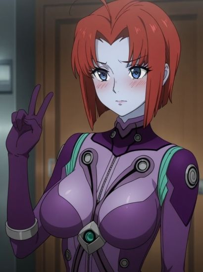 宇宙戦艦ヤマト2199のメルダ・ディッツから送られてきた自撮り写真 画像1