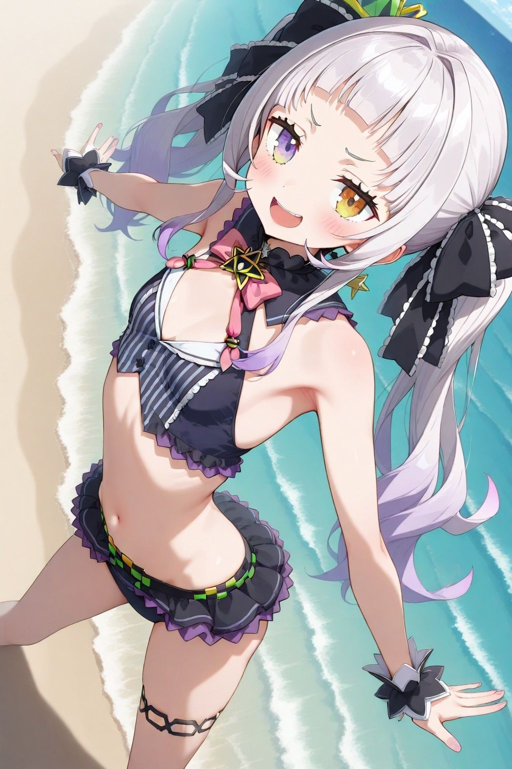 サンプル画像3:紫咲シ◯ン  イメージビデオ＆M調教(AIホロアートワークス) [d_531916]