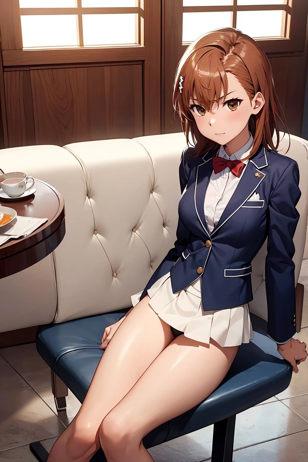 サンプル画像2:御坂〇琴  JKブレザー制服（65枚）(ひぐまアート) [d_532086]