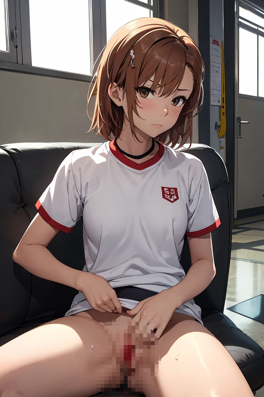 サンプル画像3:御坂〇琴  ジムでブルマ（70枚）(ひぐまアート) [d_532094]