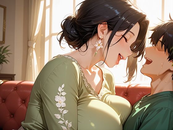 サンプル画像2:人妻館 優しく微笑んでくれる友達のお母さん(完熟マンゴー) [d_532208]