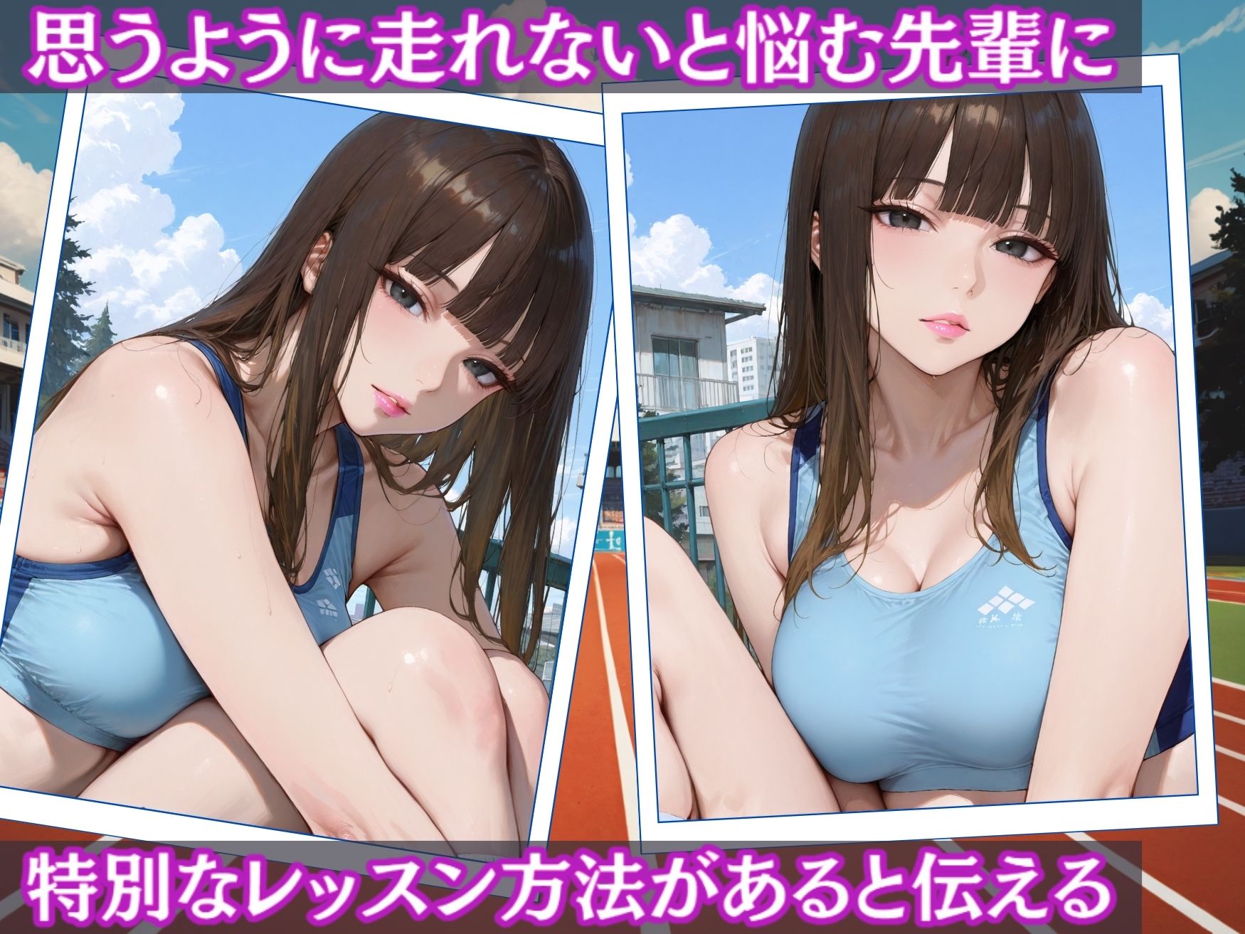 サンプル画像2:陸上巨乳女子校生を調教支配(mapuememaru) [d_532321]