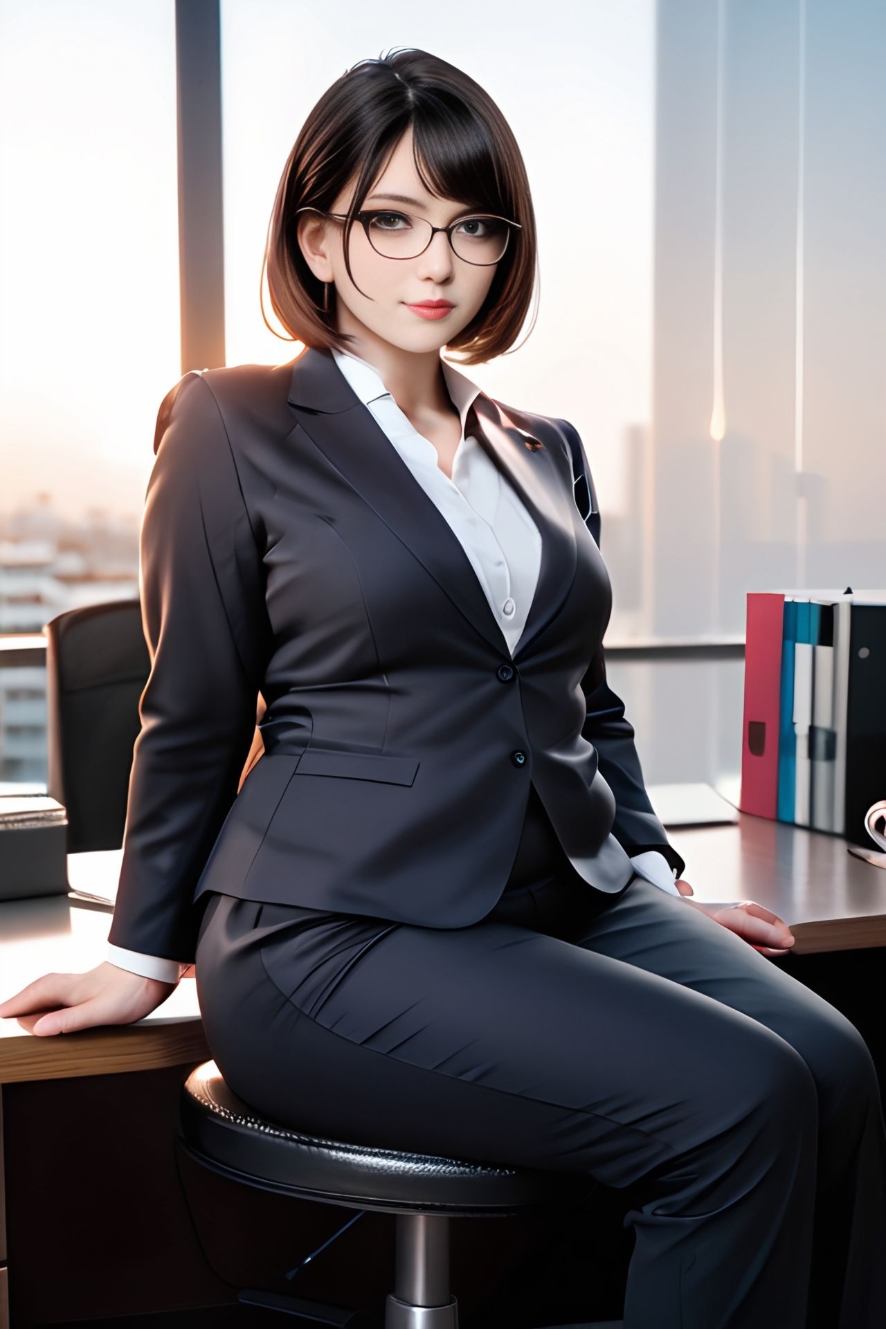 サンプル画像1:貞操観念0のOL達の性事情 仕事せずにSEXやりまくり(ビビンバSP) [d_532528]