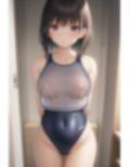 透け透け水着美少女2 画像1