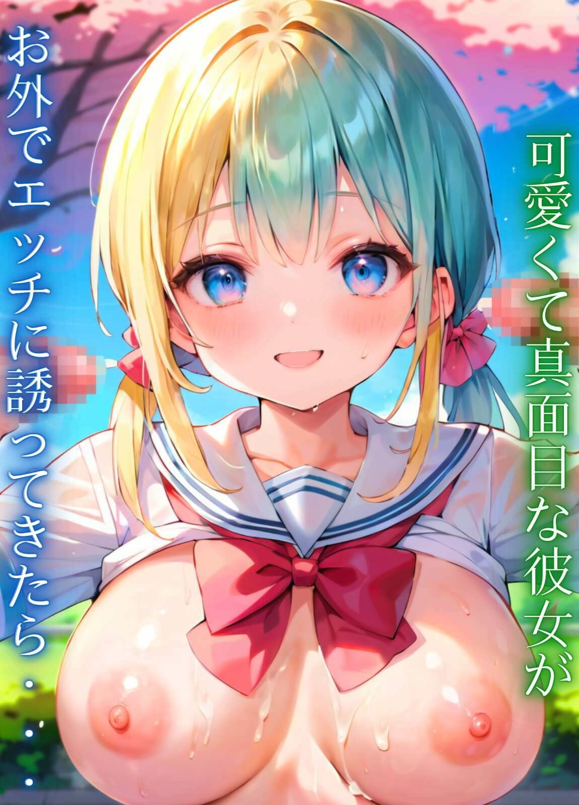 サンプル画像1:真面目なあの子と欲張りエッチ！外なのに大胆すぎる！！5【厳選CG230枚収録】(エリスの林檎) [d_532577]