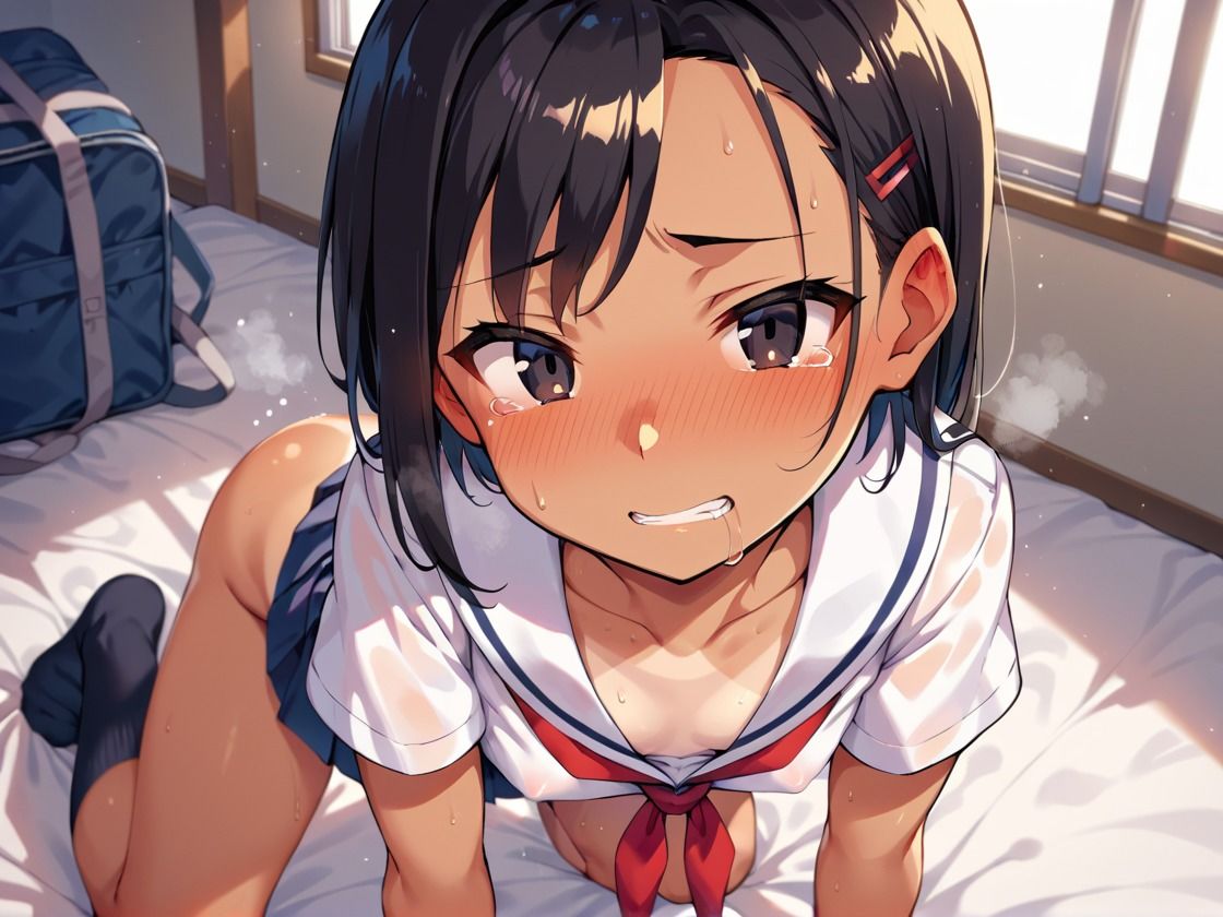 サンプル画像5:妹の微乳  媚薬でトロトロ(あらびきコショウ) [d_532594]