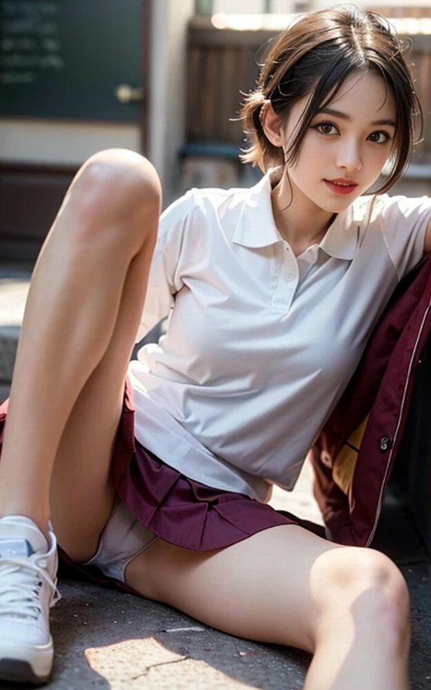 サンプル画像5:女子大生路地裏パンチラ画像集(榊原大造) [d_532632]