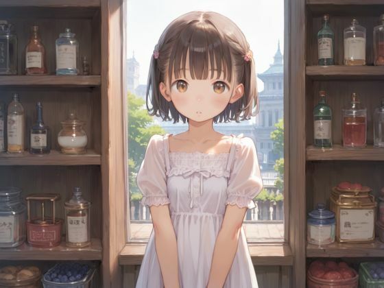 サンプル画像1:ロリっ子妹と仲良くエッチしよ？(おちんこぽん) [d_532652]