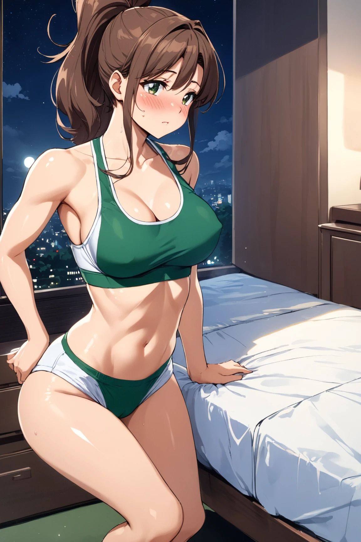 サンプル画像1:陸上部女子狩り  いやらしい肉体美Vol13(きれいなAIお姉さん) [d_532700]