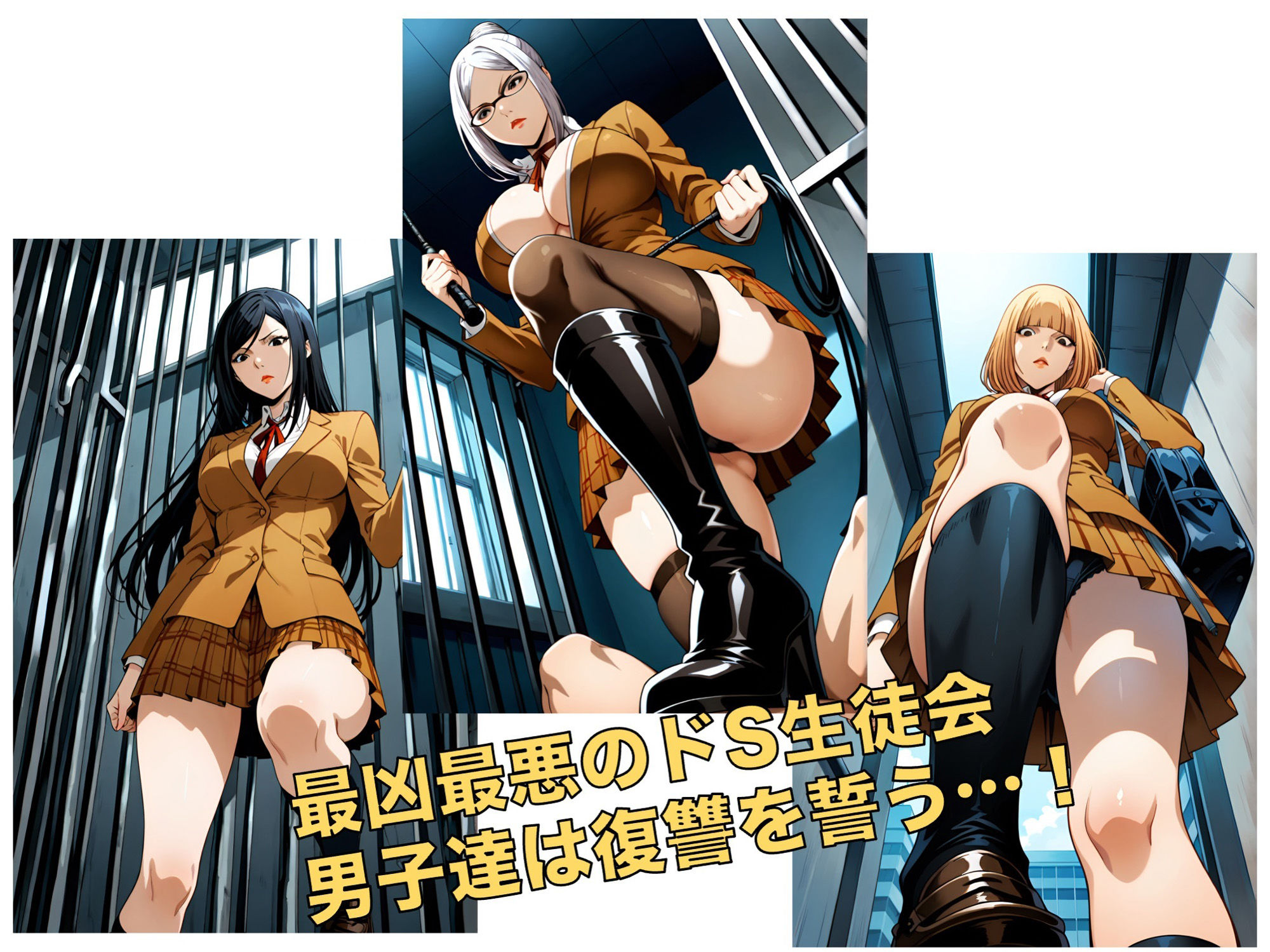 サンプル画像3:両性学園 〜ふたなりスクール〜(妄想実現委員会) [d_532720]