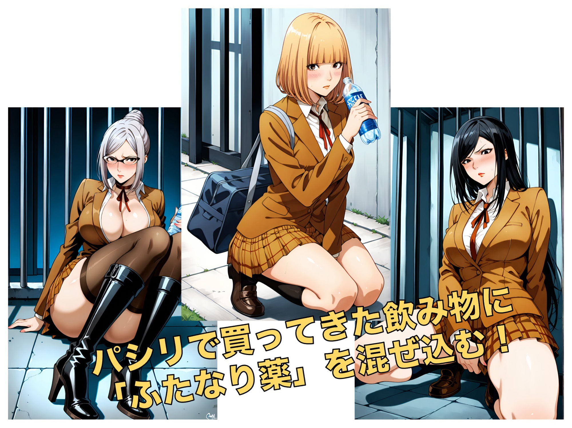 サンプル画像4:両性学園 〜ふたなりスクール〜(妄想実現委員会) [d_532720]