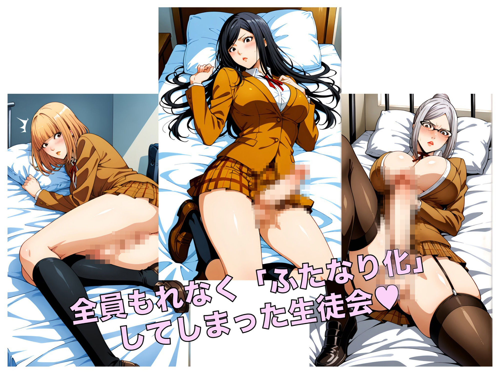 サンプル画像5:両性学園 〜ふたなりスクール〜(妄想実現委員会) [d_532720]