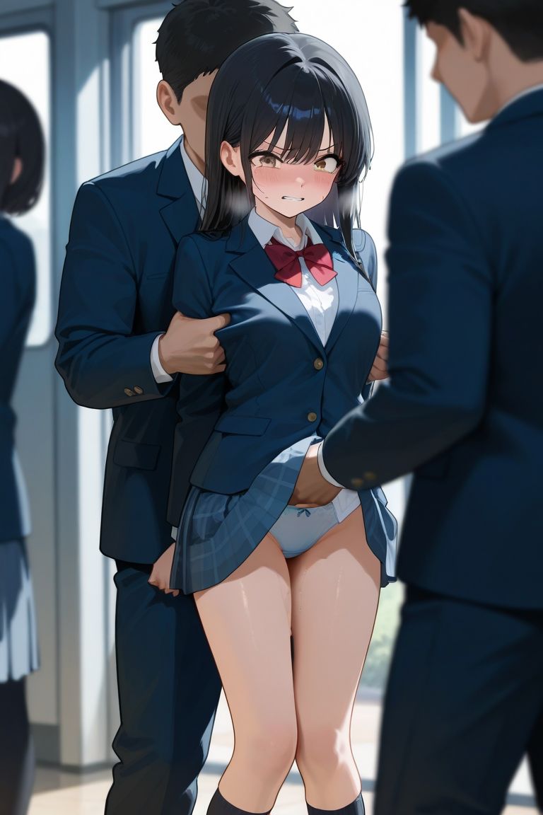 サンプル画像1:【前編】特権階級〜学園の支配者〜(poichi factory) [d_532836]