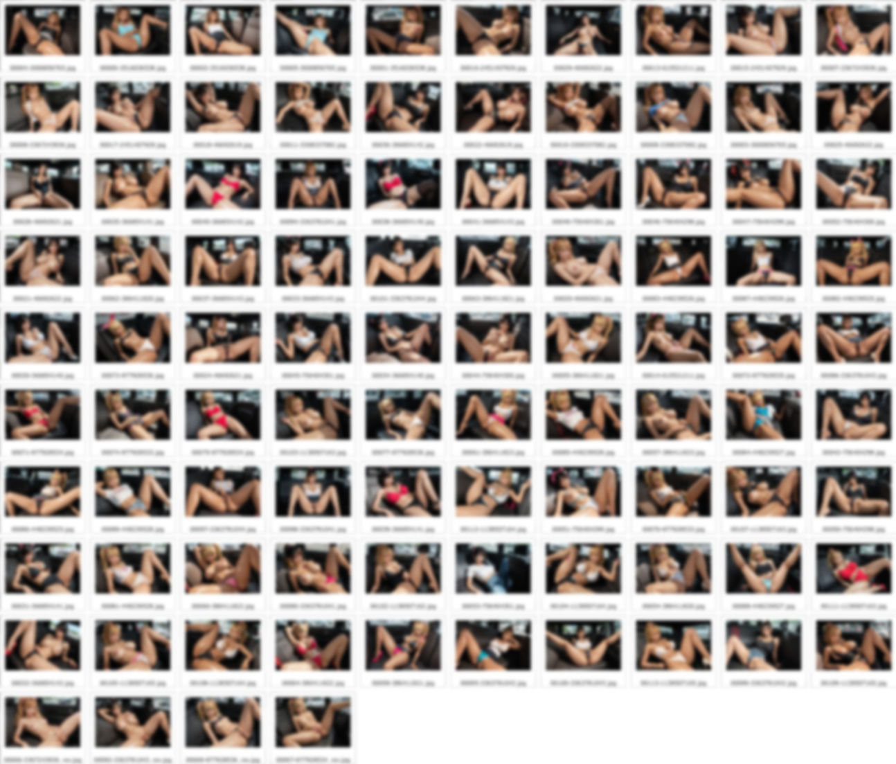 サンプル画像3:渋◯でナンパしたギャルたちを車に連れ込んで股を開かせる企画(Jaga_ojisan) [d_532841]