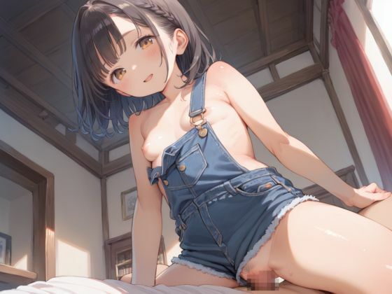 サンプル画像5:つるぺたロリっ子の全力エッチ(むちむちウサギ) [d_532936]